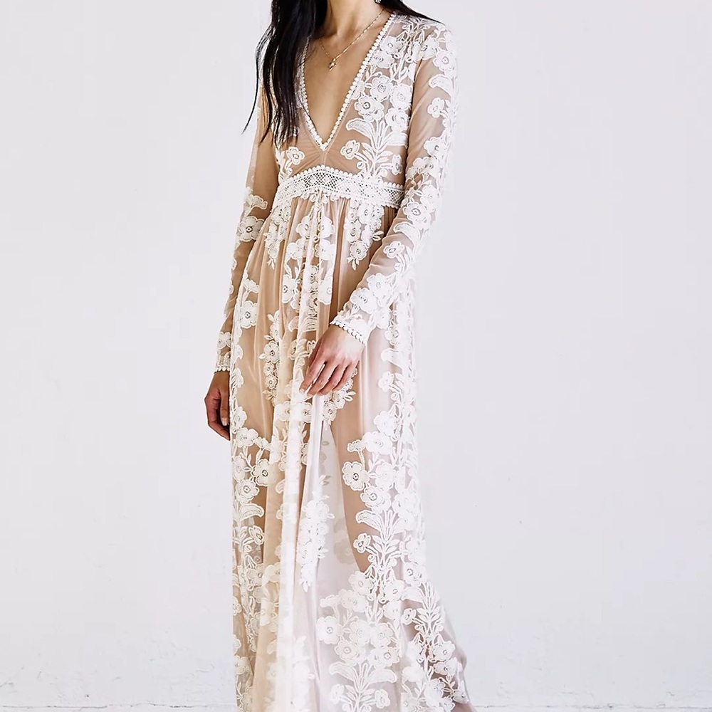 For Love and Lemons/Free People Temecula Maxi dress